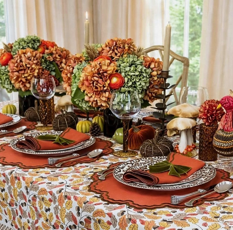 Acorns & Leaves - Tablecloth