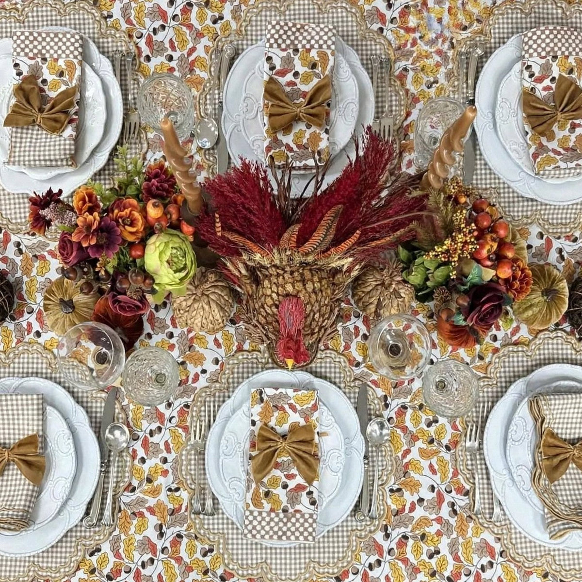 Bettina Placemat - Wheat Gingham (Set of 4)