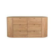 Leif 6 Drawer Dresser Natural