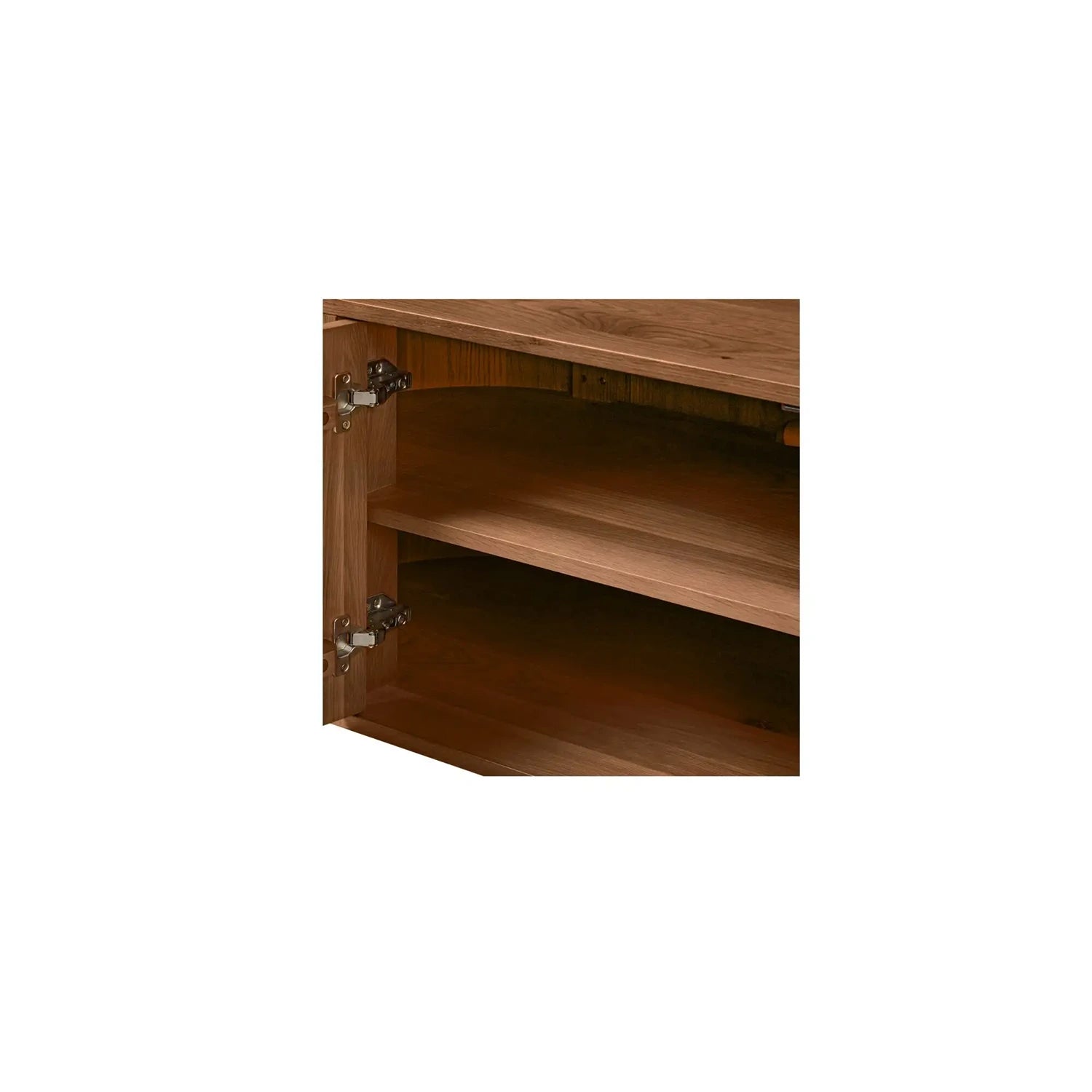 Leif Media Bench - Brown