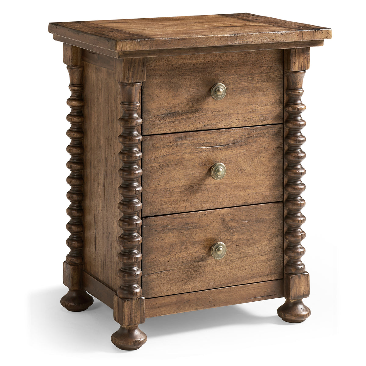 Tamarisk 3-Drawer Narrow Nightstand