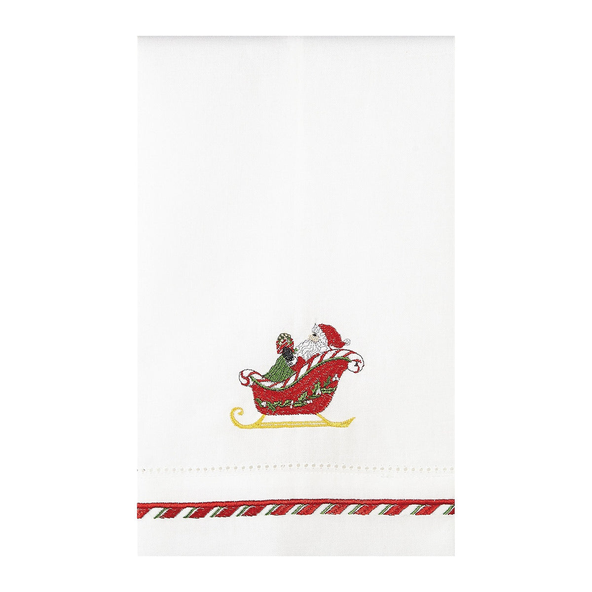 Santa Sleigh Guest Towels