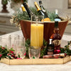 Champagne Cooler w/ Brass Stags Head