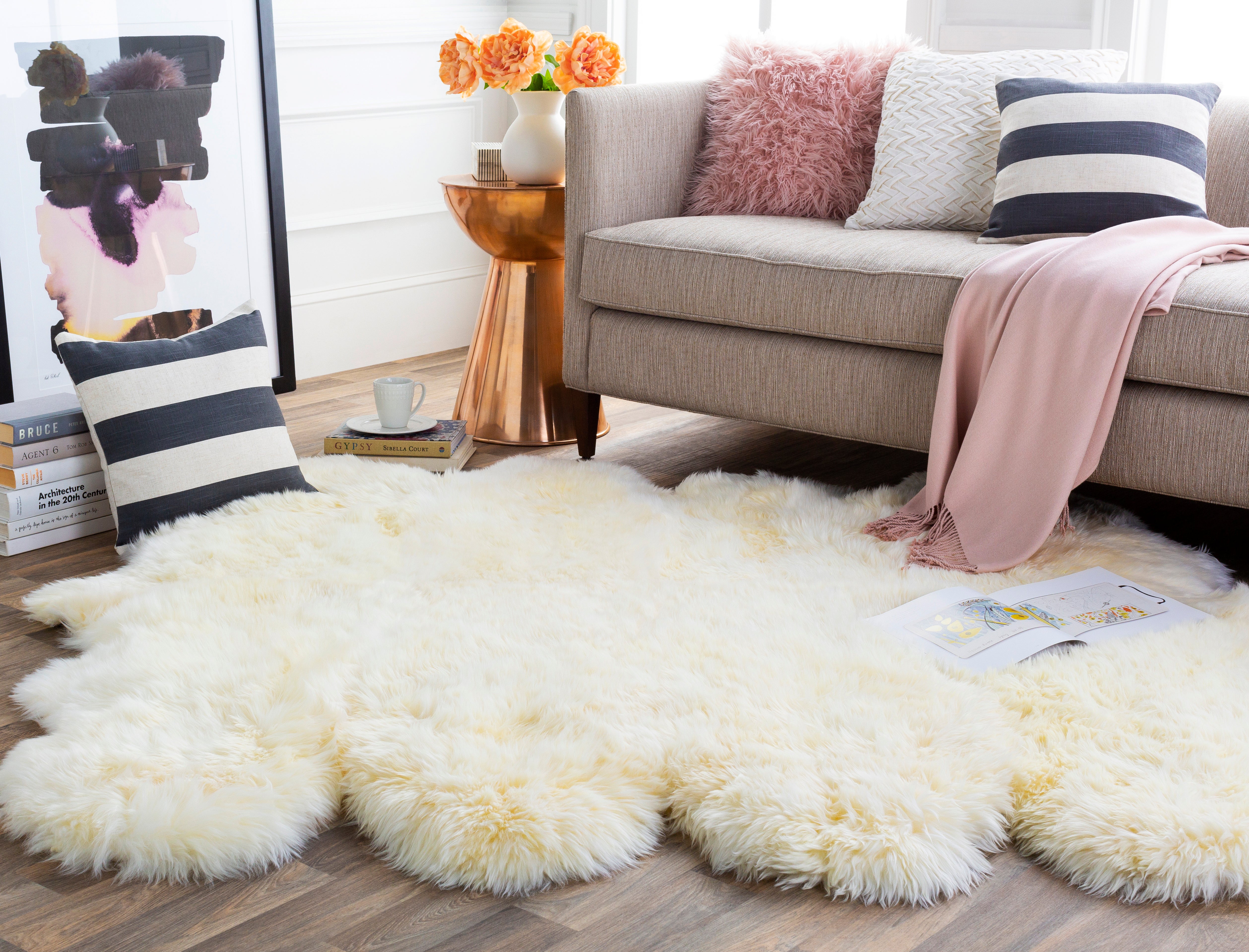 Sheepskin Handmade Rug