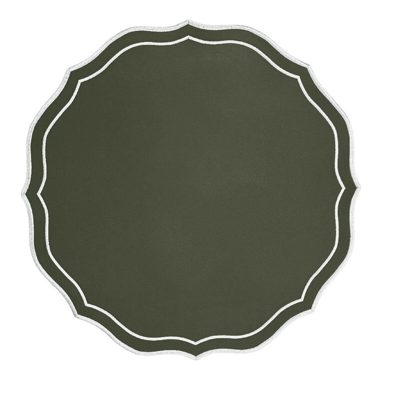 Sloane Placemat - Dark Olive (Set of 4)
