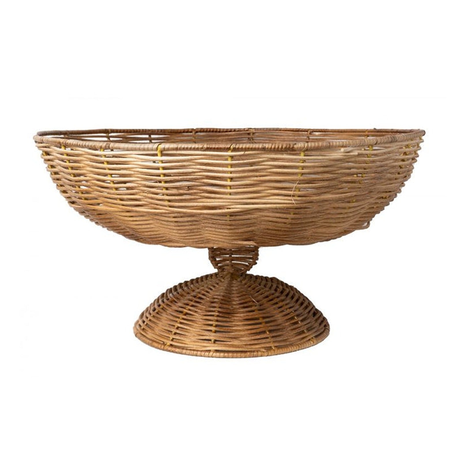 Wicker Centerpiece Bowl
