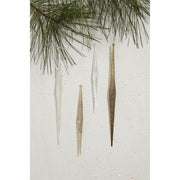 Sparkle Icicle Ornament - Set of 6