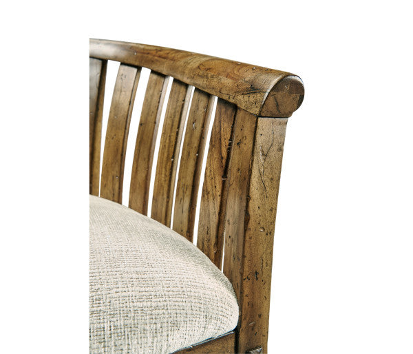 Casual Accents Medium Driftwood Tub Arm Chair