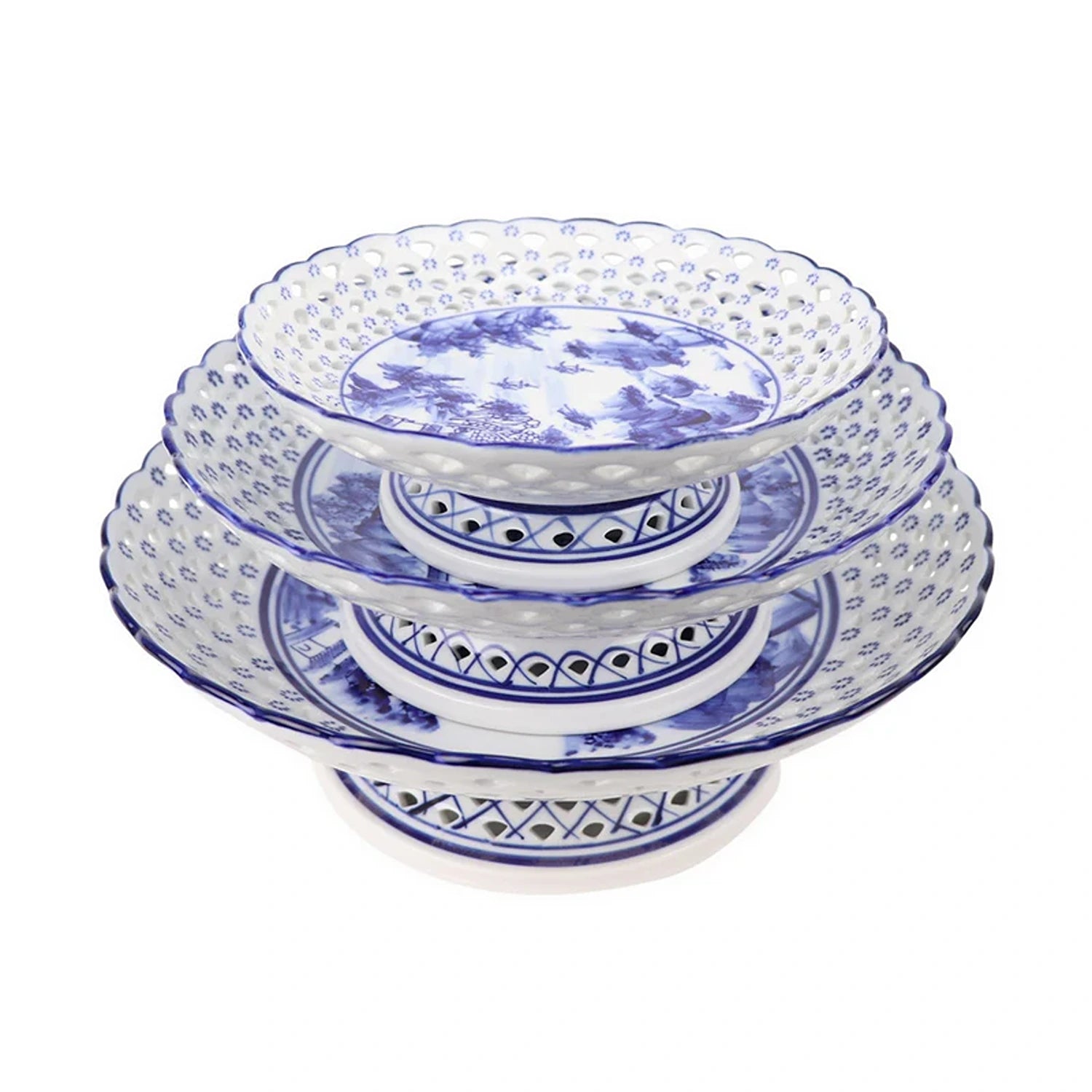 Pierced Footed Dish