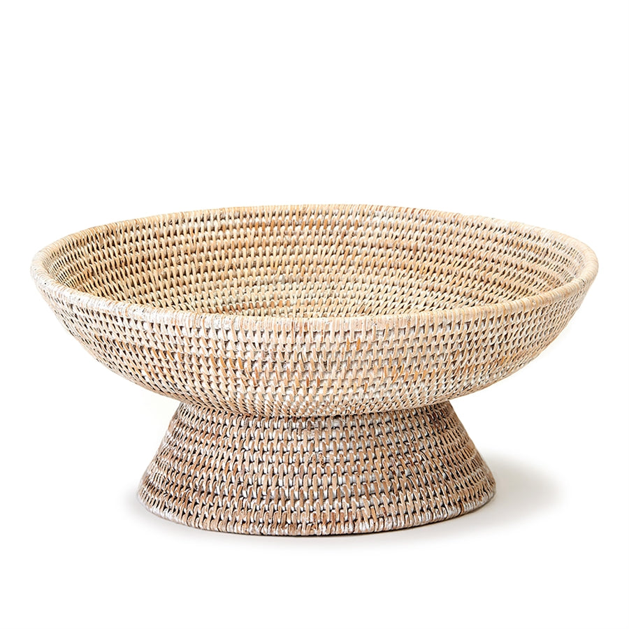 BURMA RATTAN OFFERING BOWL