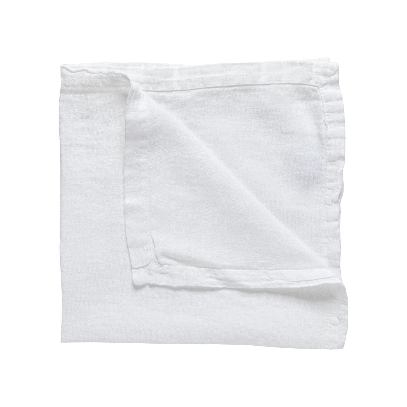 Napkin 100% Linen Maria Set of 2 - Chalk White