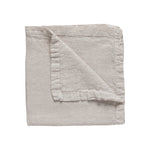 Runner 100% Linen Maria Set of 2 - Cloud Grey