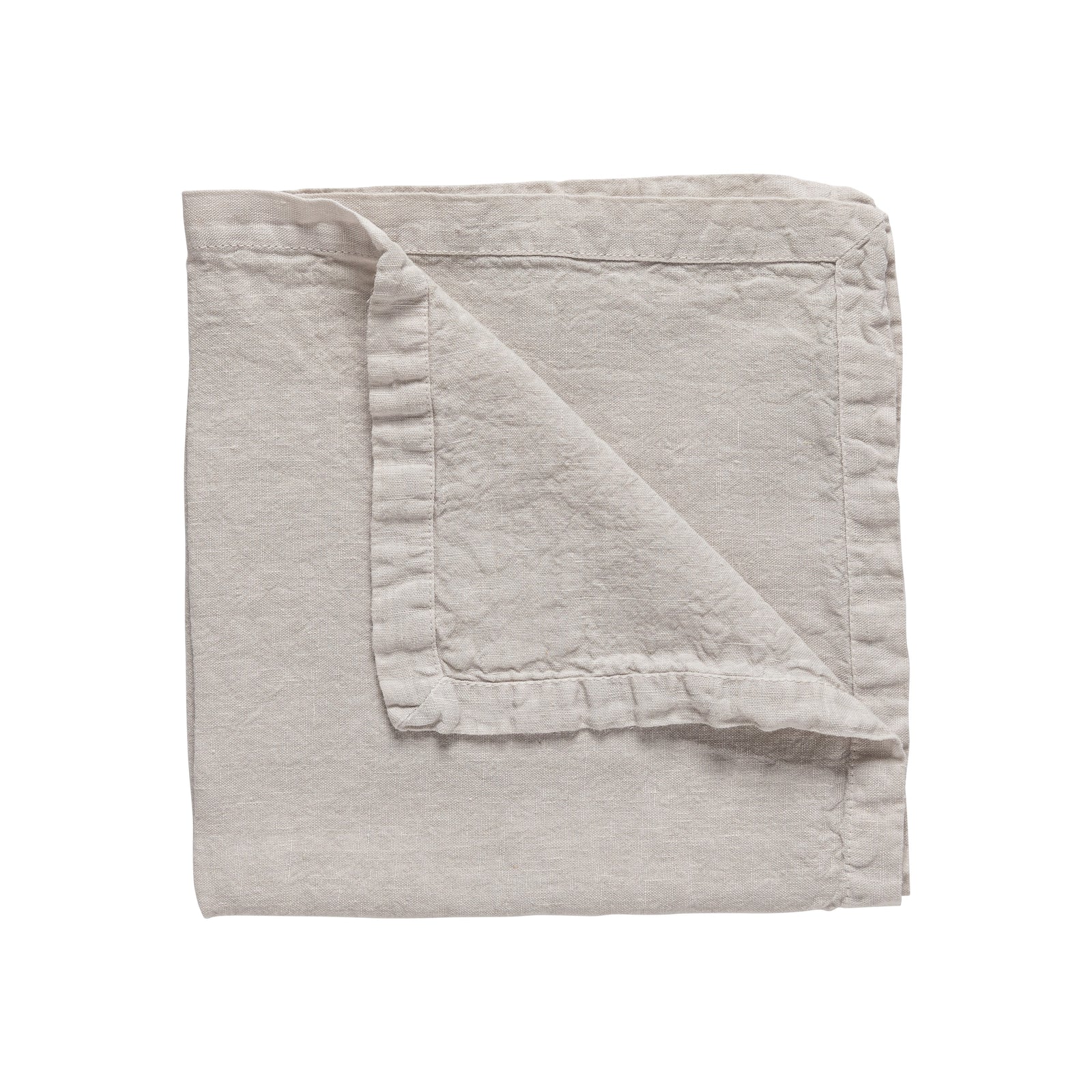 Runner 100% Linen Maria Set of 2 - Cloud Grey