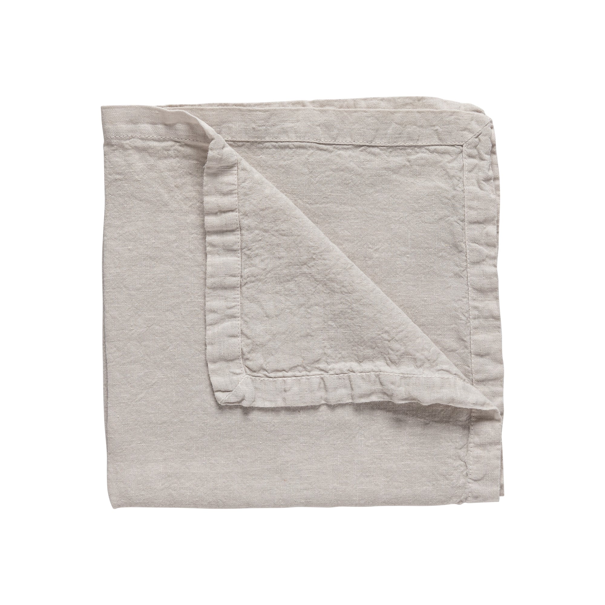 Runner 100% Linen Maria Set of 2 - Cloud Grey
