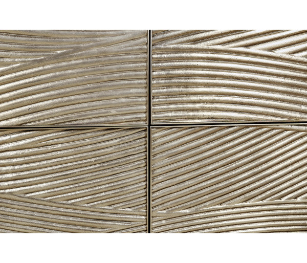 Water Capillary Cast Metal Texture Double Dresser