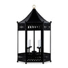 Black Pagoda Lantern Chandelier