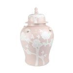 Pastel Pink Cherry Blossom Jar