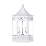 White Pagoda Lantern Chandelier