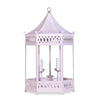 Pink Pagoda Lantern Chandelier