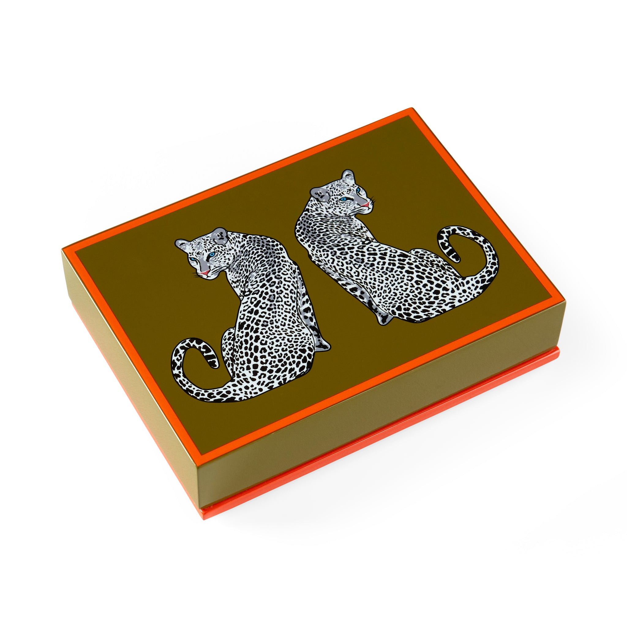 Leopard Lacquer Card Set