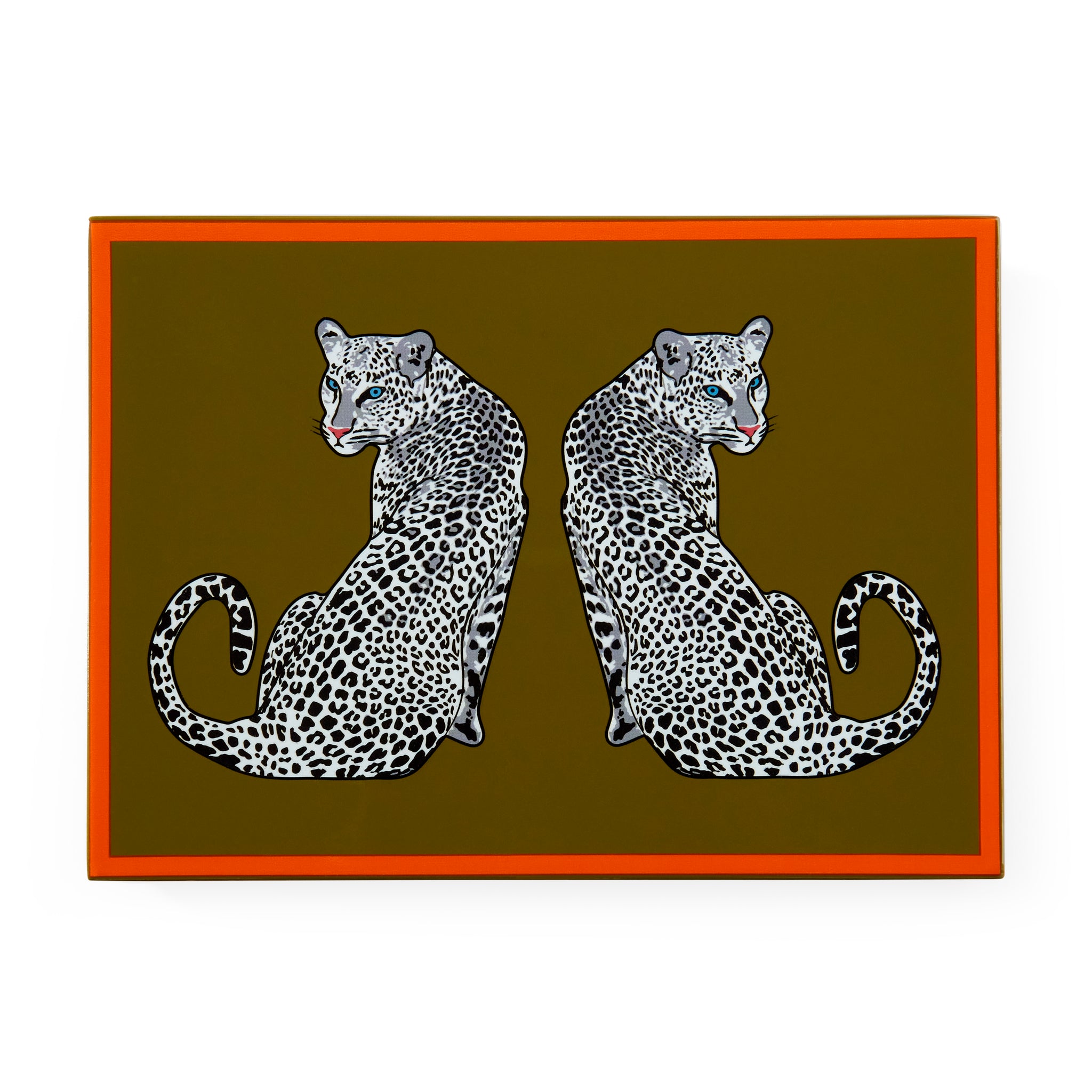 Leopard Lacquer Card Set