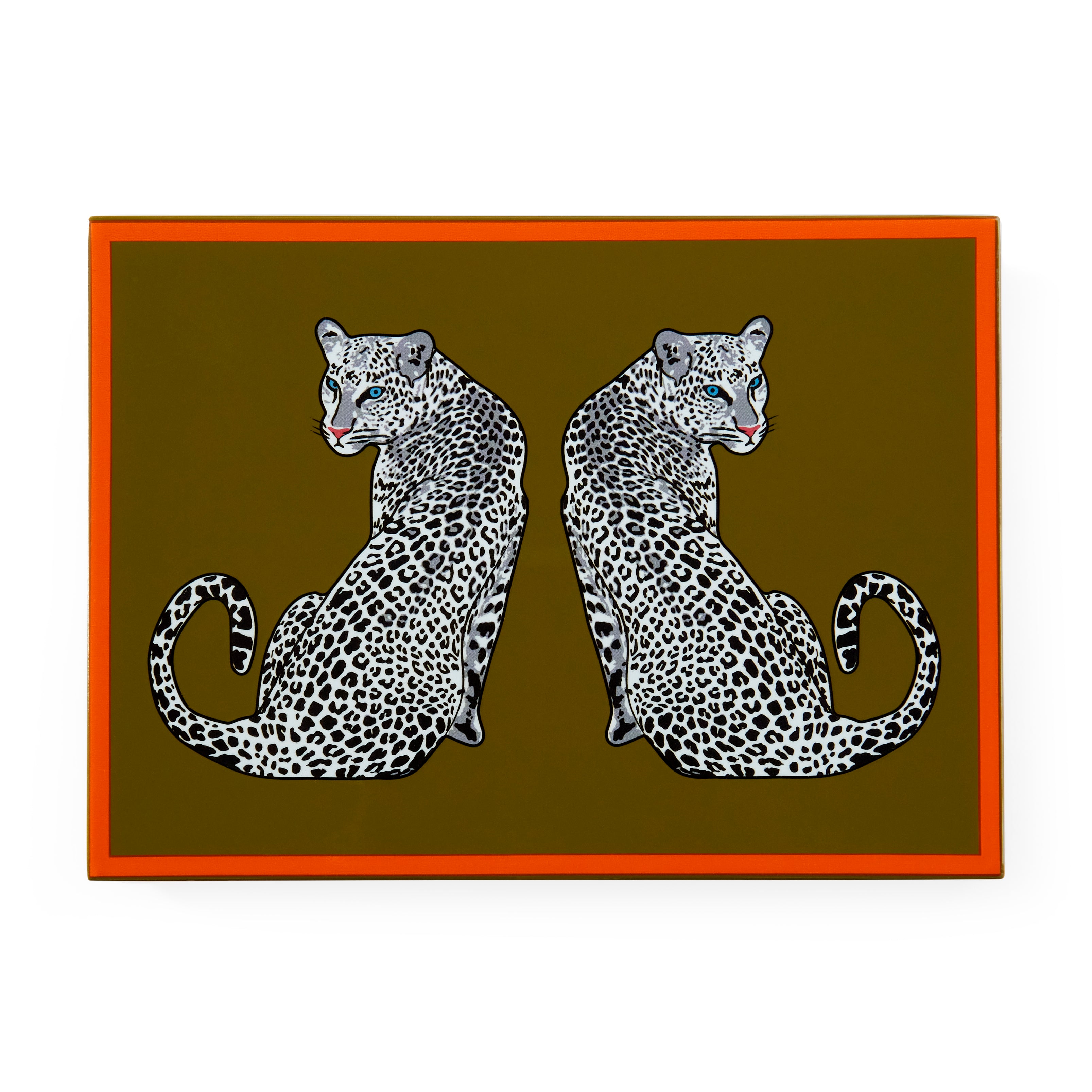 Leopard Lacquer Card Set