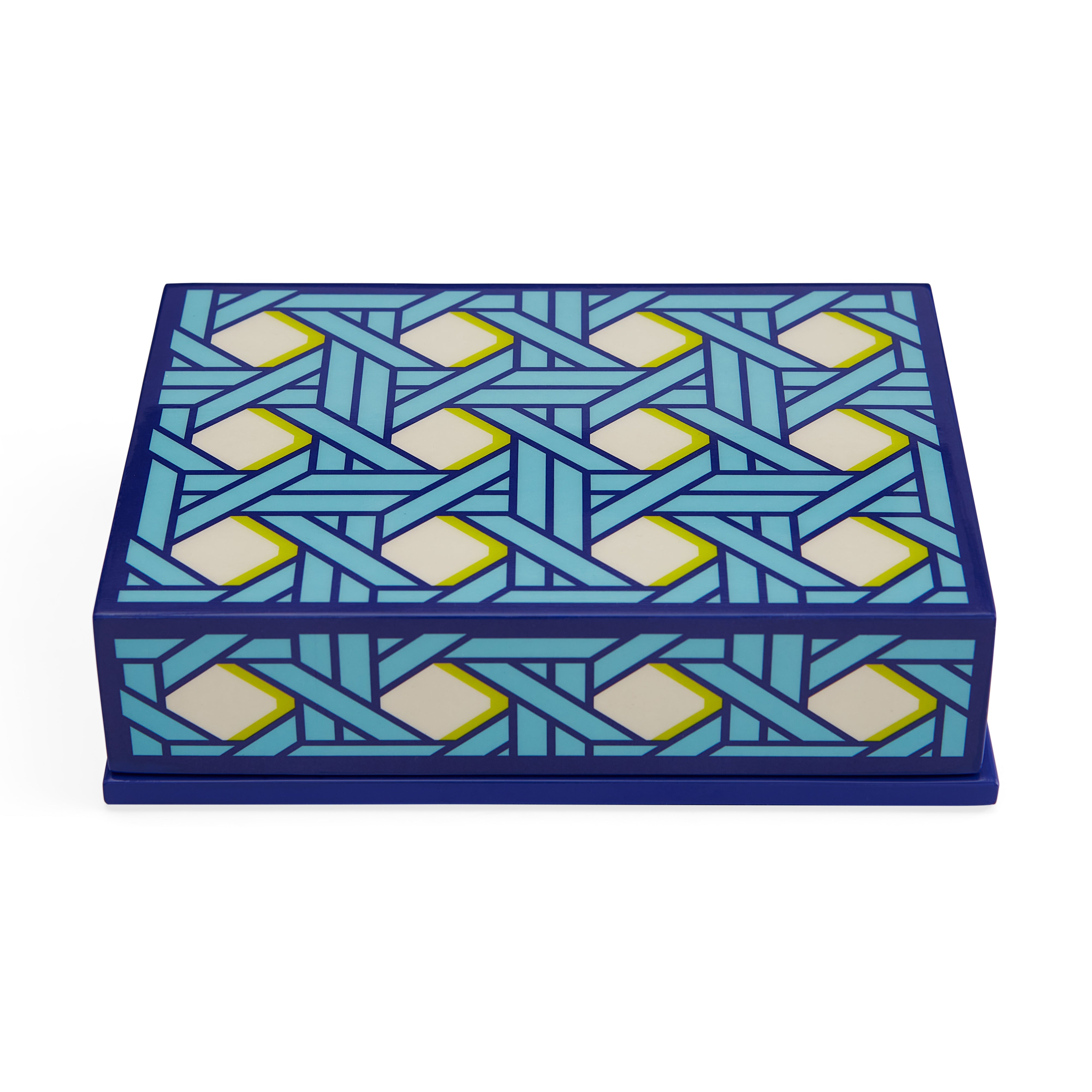Basketweave Lacquer Card Set