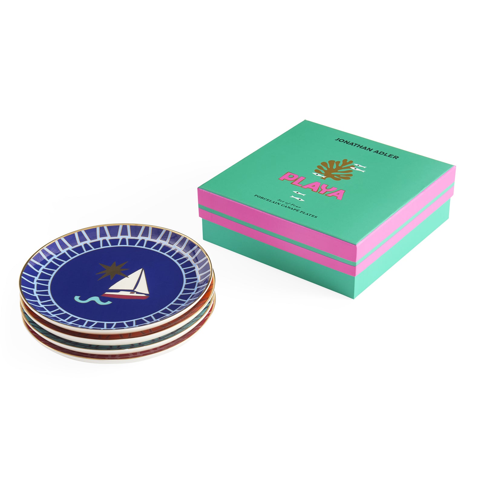 Playa Small Plates - Set of 4