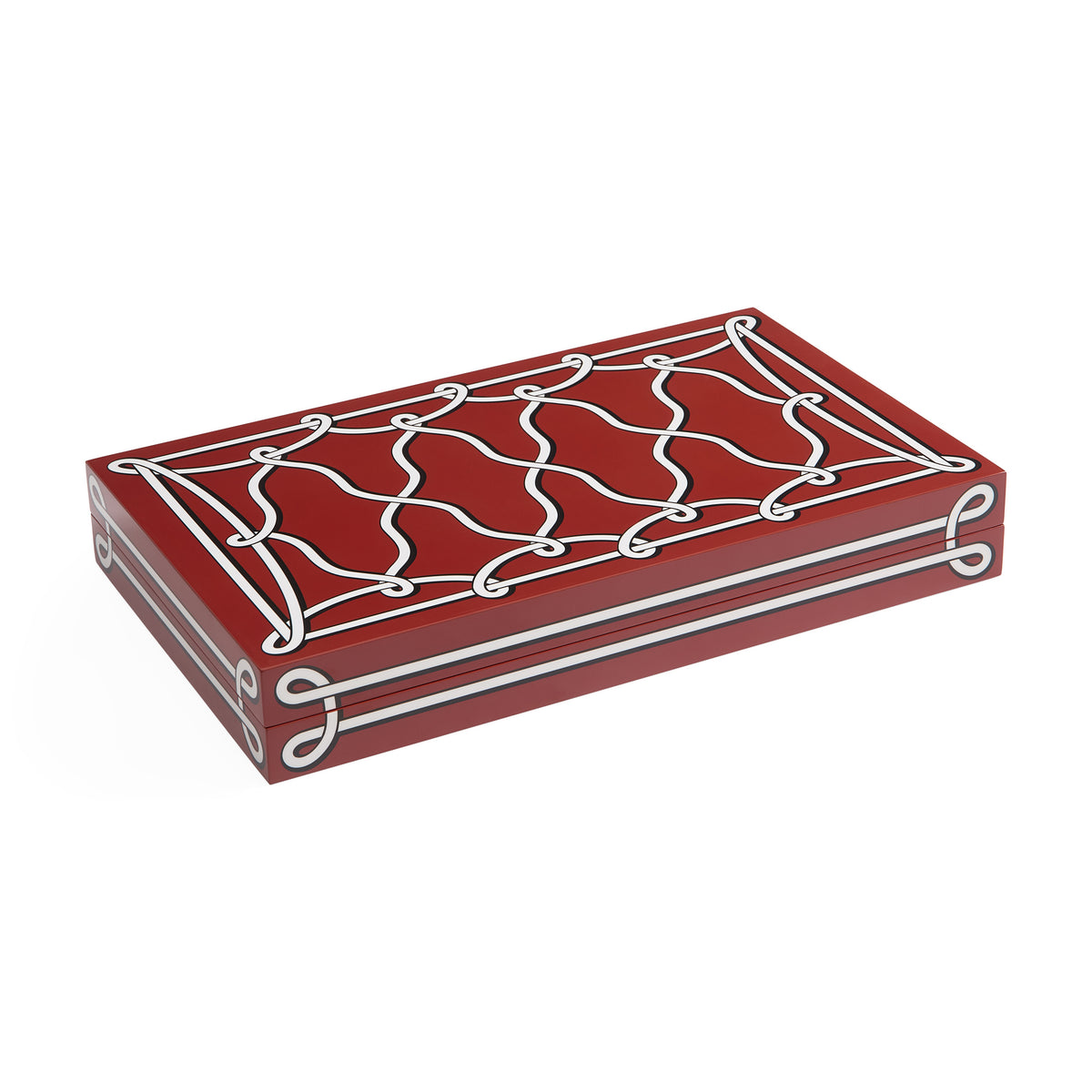 Rita Backgammon Set - Red