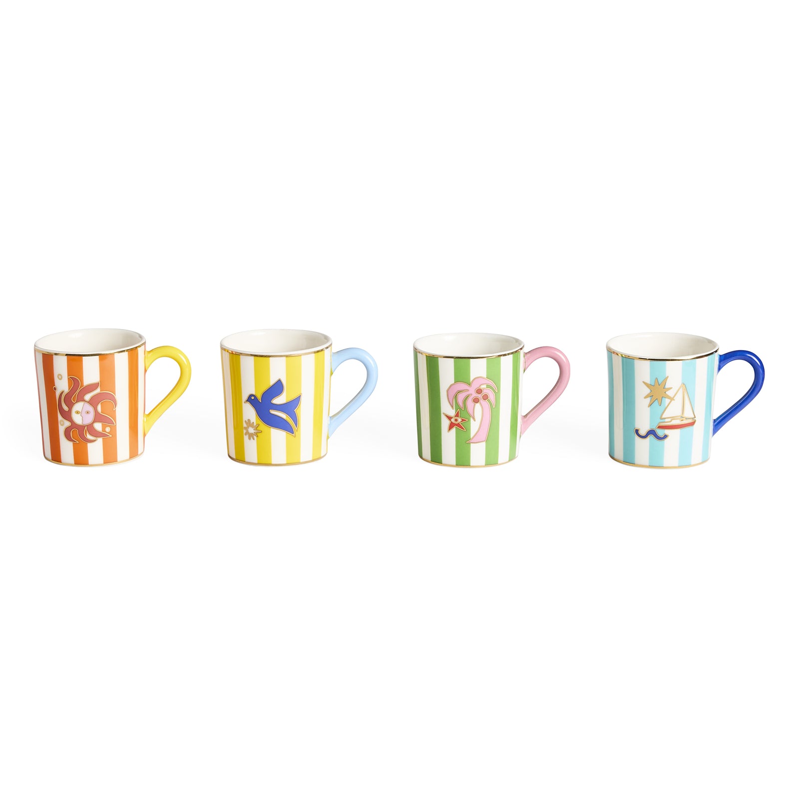 Boxed Playa Espresso Cup Set
