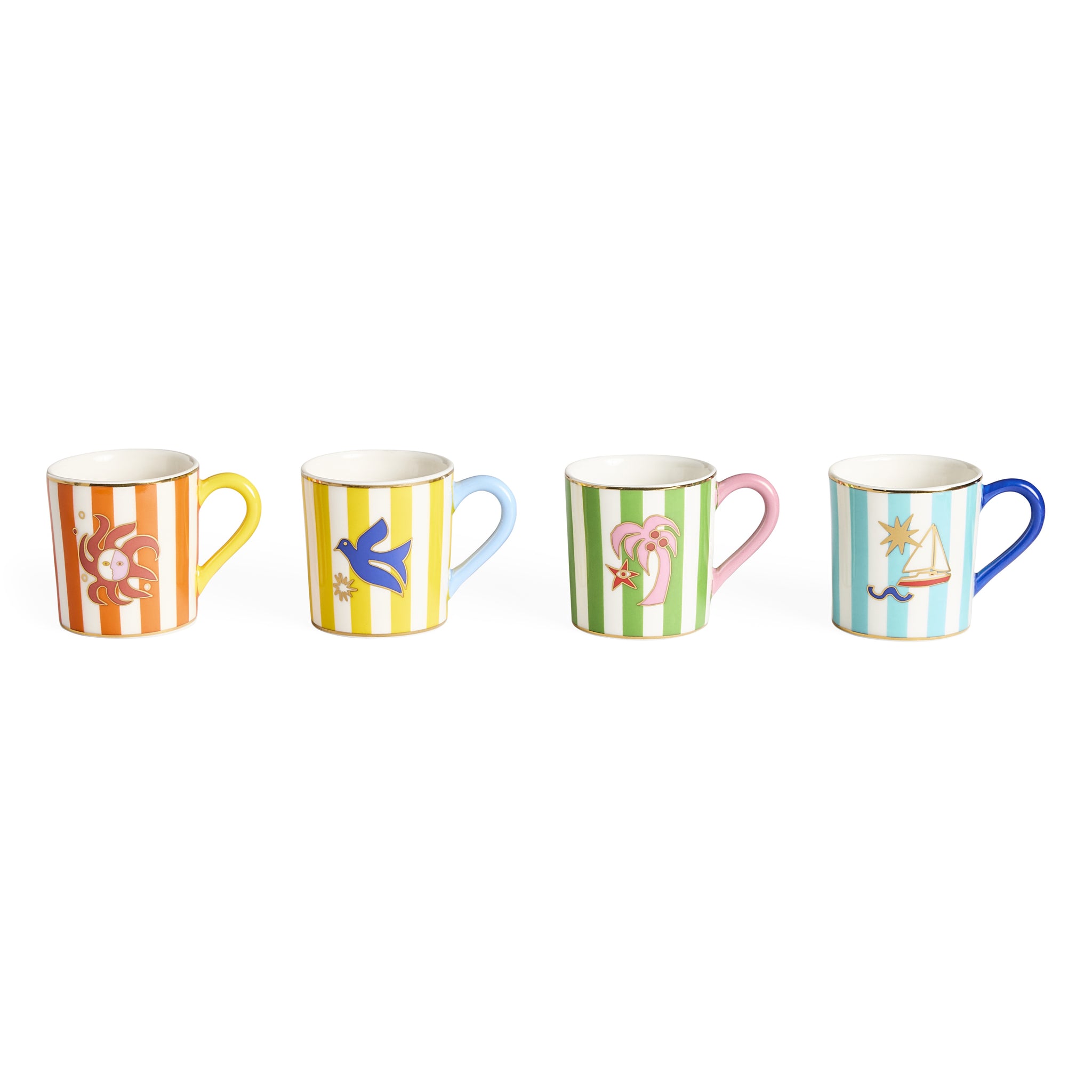 Boxed Playa Espresso Cup Set