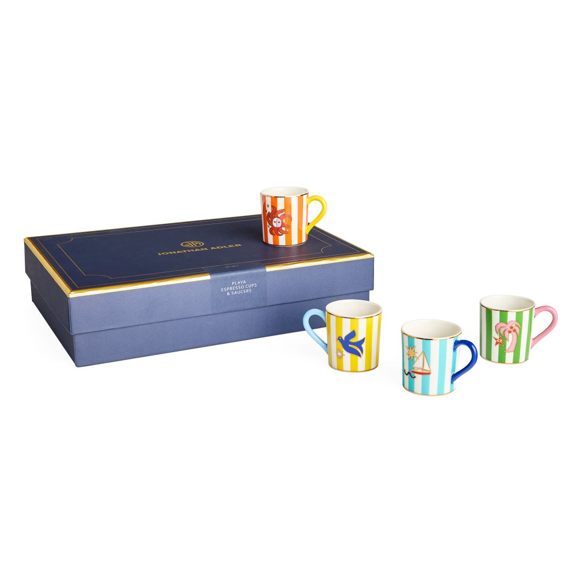 Boxed Playa Espresso Cup Set