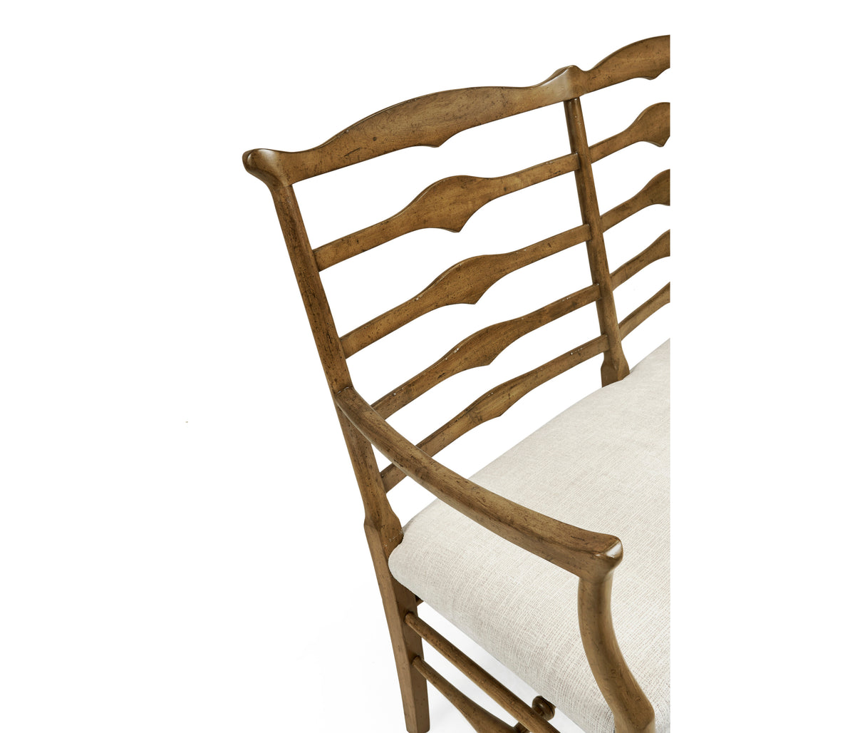 Casual Ladderback Bench