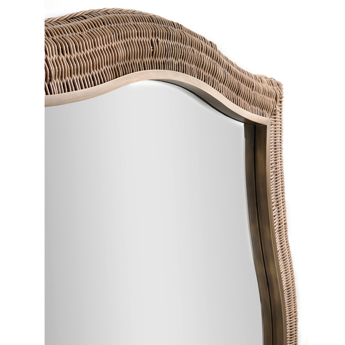 Palm Court Rattan Wall Mirror