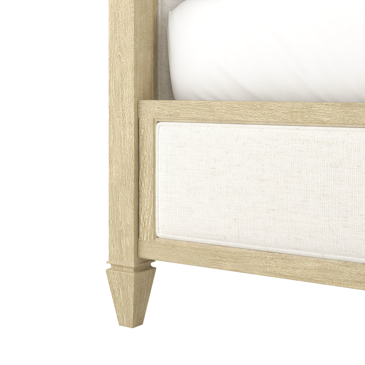 Eave Upholstered Poster Bed, King