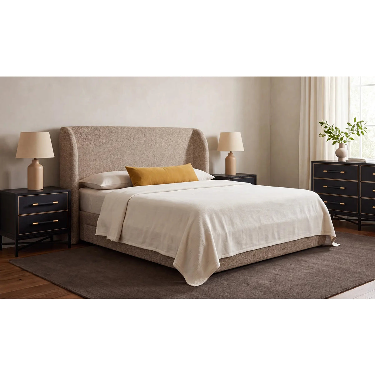 Gabbi Nightstand Black