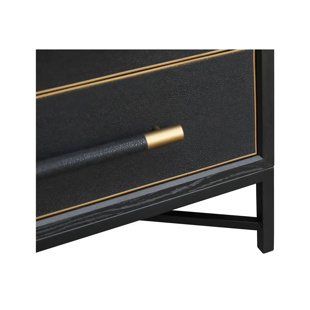 Gabbi Nightstand Black