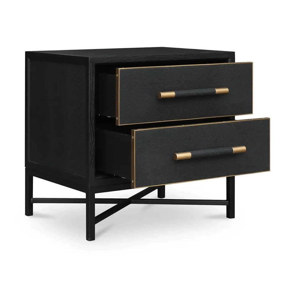Gabbi Nightstand Black
