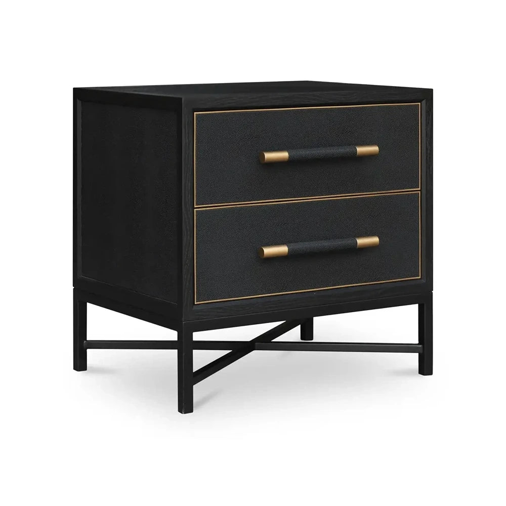 Gabbi Nightstand Black