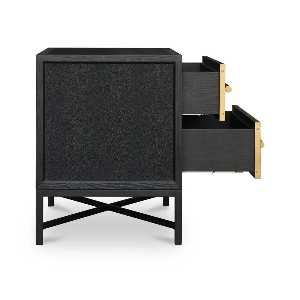 Gabbi Nightstand Black