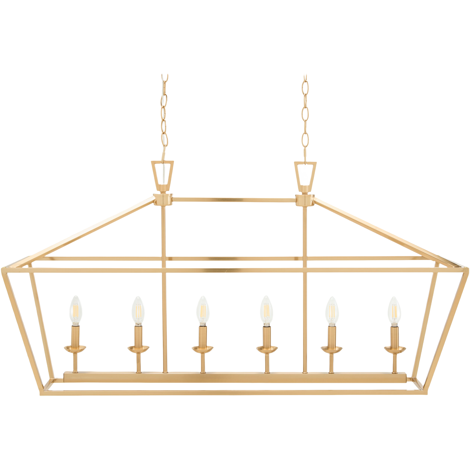 Vespera Chandelier - 6 Lights