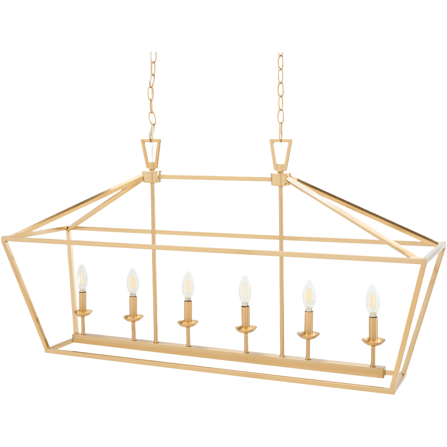 Vespera Chandelier - 6 Lights