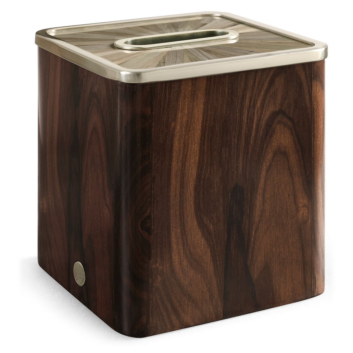 Terra Straw Marquetry Tissue Box, Square