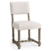 Caldera Upholstered Dining Side Chair - Dark Spain Painted Walnut