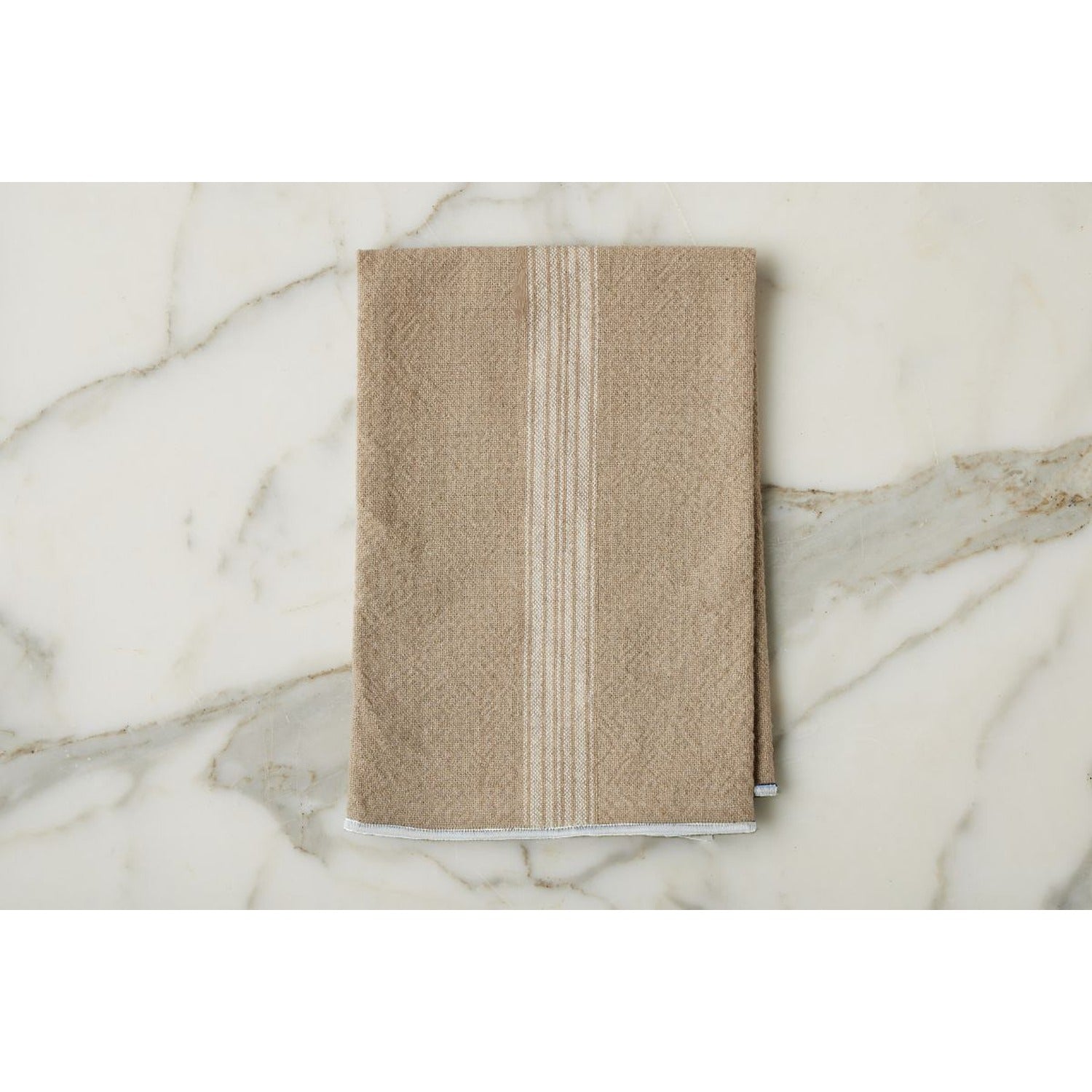 Dinner Napkins, Vintage White Stripe, Set of 4
