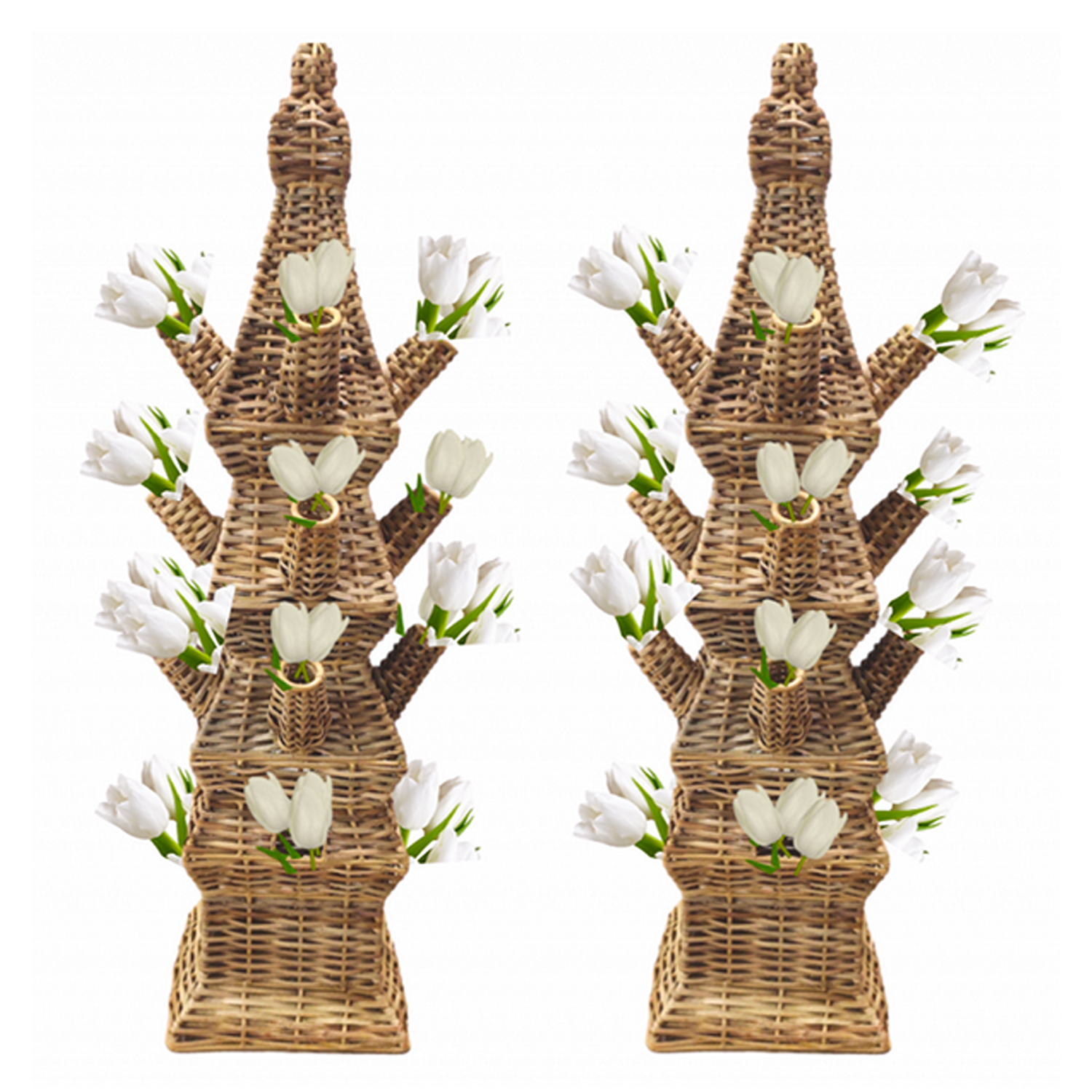Wicker Tulipiere