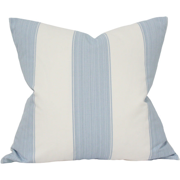 Wide Stripe French Blue - Set of 2