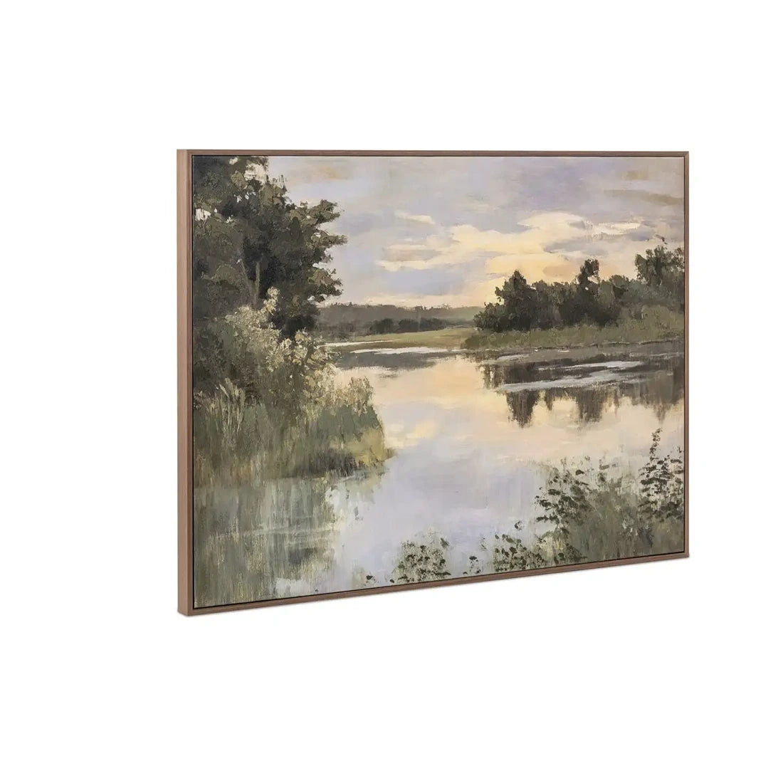 Lakeshore Framed Painting