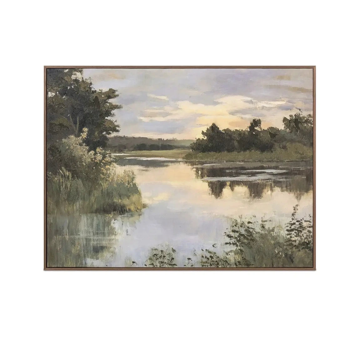 Lakeshore Framed Painting