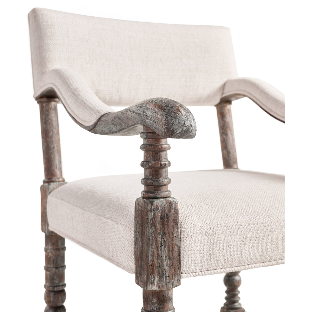 Caldera Upholstered Counter Stool - With Arms